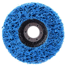 4 Inch 100mm Blue Fiberglass Clean and Strip Disc For Angle Grinder